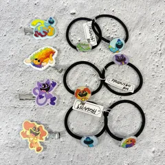 Poppy Playtime ヘアゴム ヘアクリップ 10個セット 新品