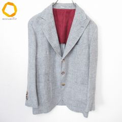ブルネロクチネリ BRUNELLOCUCINELLI シングルジャケット テーラード S3B リネン混 シルク混 メンズ [x968174]