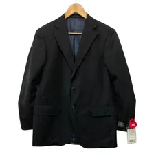 J.PRESS ジェイプレス 段返り3釦 ピンストライプ テーラードジャケット 背抜き サイズA6 メンズ 中古 D4