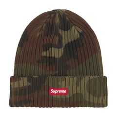 Supreme カモフラージュ ニット帽 ビーニー迷彩 シュプリーム 新品未