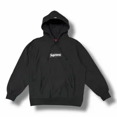 国内正規 Supreme 21AW Box Logo Hooded Sweatshirt ボックスロゴ スウェットフーディー パーカー シュプリーム ブラック L （10153M）