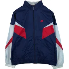 古着 90~00年代 ナイキ NIKE バックロゴ ナイロンジャケット メンズXL相当 ヴィンテージ/eaa618443