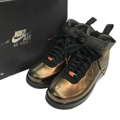 NIKE ナイキ エアフォース1 フォームポジット スニーカー メンズ ハイカット BHM ベルクロ メタリックカッパー 26cm 586583-800 中古 T1