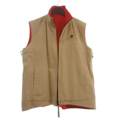カステルバジャック CASTELBAJAC SPORT リバーシブルベスト ベージュ オレンジ 3のサムネイル