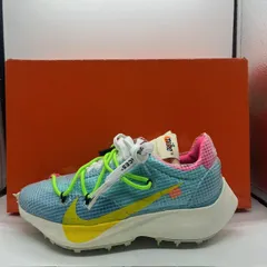 NIKE 19aw OFF-WHITE WS VAPOR STREET Polarized Blue 22.5cm CD8178-400 オフホワイト ナイキ ヴェイパーストリート ポライズドブルー スニーカー 南堀江店