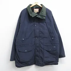 XL/古着 ウールリッチ 長袖 マウンテン ジャケット メンズ 00年代 00s ロング丈 紺 内側ウール 26jan16