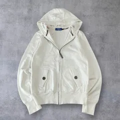 Y2K BURBERRY BLUE LABEL バーバリーブルーレーベル ホースロゴ刺繍 ジップパーカー フーディー