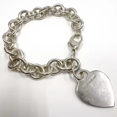 Tiffany&Co. ティファニー リターントゥ･ハートタグ ペンダント･ブレスレット SV925 17.0cm 34.5g