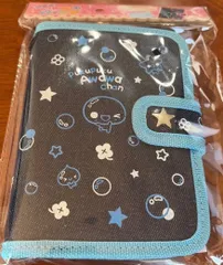 ぷくぷくあわわちゃん シールバインダー シール帳 デニム あわわちゃん カミオジャパン デニムシールバインダー