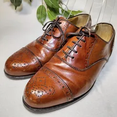 【良品】Yves Saint Laurent/イヴ・サンローラン/ビジネスシューズ/レザー/ブラウン/茶/25.5cmのサムネイル