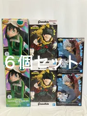 未開封 僕のヒーローアカデミア 轟焦凍 緑谷出久 蛙吹梅雨 フィギュア まとめ 3種 6個セット LF3132 f101