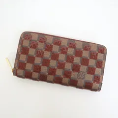 LOUIS VUITTON ルイヴィトン ジッピーウォレット 長財布 ダミエ パイエット スパンコール エベヌ N63174 CA1183
