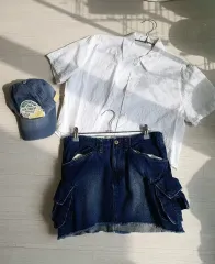 ヴィンテージ スポーティー ベースボールキャップ コーディネートセット