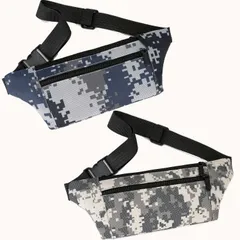 迷彩柄 スリングバッグ／ウエストポーチ 軽量タイプ