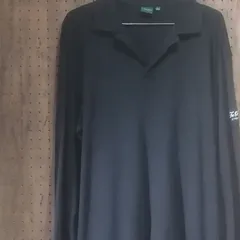 FAIRWAY & GREENE Signature　長袖ポロシャツ　「The Plantation AT PONTE VEDRA」左そで刺しゅう　サイズＬ　※訳アリ価格