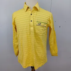 Crocodile クロコダイル 長袖ポロシャツ　Lサイズ　【0199】