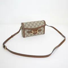 GUCCI グッチ ホースビット 1955 ミニバッグ ショルダー 699296 キャンバス