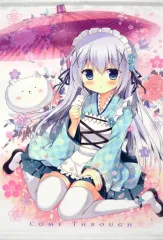 【中古】同人ポスター・タペストリー・カレンダー系 【ご注文はうさぎですか?】チノちゃんB2タペストリー(あづみ一樹) C89/Come Through