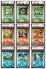 【PSA10】鑑定番号「1100」入り9連番セット 御三家ライン  classic クラシック