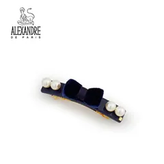 ALEXANDRE DE PARIS【アレクサンドル ドゥ パリ】 6cm バレッタ TA6-5T-A23