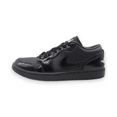 NIKE 2024 WMNS AIR JORDAN 1 LOW SE BLACK CROC サイズ28.0cm HJ7743-010 箱有 ナイキ 2024 ウィメンズ エア ジョーダン ワン ロー スペシャルエディション ブラック クロック スニーカー 大名