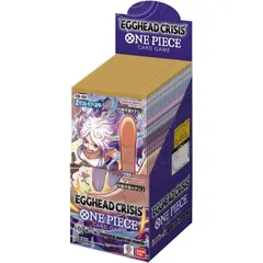 【新品】ONE PIECEカードゲーム エクストラブースター EGGHEAD CRISIS【EB-04】　BOX 24パック入り ワンピース トレカ