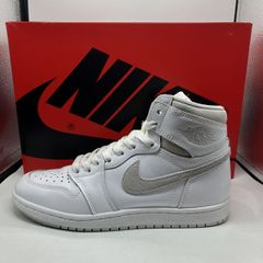 新品】ナイキ エアジョーダン1 HI 85 白×グレー US11.5 黒タグ付 