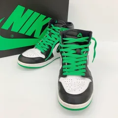 NIKE ナイキ スニーカー シューズ AIR JORDAN 1 RETRO HIGH OG CELTIC DZ5485-031 箱付き メンズ 26.5cm ブラック グリーン 靴 DF18164■