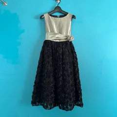 903　Catherine Cottage ドレス 140 発表会 女の子 立体フラワー お呼ばれ