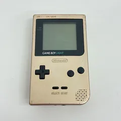 【ジャンク】　Nintendo GAME BOY LIGHT GOLD MGB-101  任天堂 ニンテンドー ゲームボーイライト ゴールド　　　K20002281