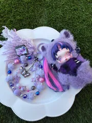 ♪ スカルパンダ　SKULLPANDA マイリトルポニー Twilight Sparkle トワイライトスパークル　ハンドメイドのストラップ♪