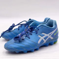 アシックス DS LIGHT Jr GS DSライト 22cm ブルー 1104A046 キッズ asics サッカースパイク ジュニア