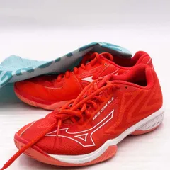 ミズノ ウェーブクローEL2 バドミントンシューズ ヨネックス シューズケース付き 23.5cm 71GA228001 MIZUNO