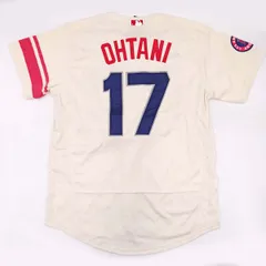 【未使用】ナイキ ロサンゼルス エンゼルス #17 大谷翔平 ユニフォーム シティコネクト オーセンティックコレクション M NIKE MLB メジャーリーグのサムネイル