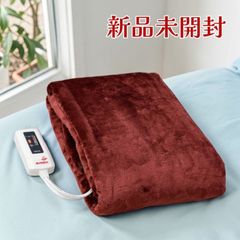 YAMAZEN 洗えるふんわりあったか電気毛布 シングルADM-221(CBR
