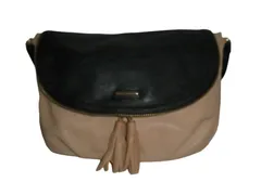 k04250929014　grove　サイズ表記無し　ベージュ×黒　　バッグ　ショルダーバッグ　通年