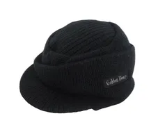 k04250904110　Golden Bear　56~58cm　Black　　帽子　ニットキャップ/ビーニー　秋冬