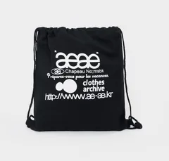 aeae 人気のフィットネスバックパック、ブラック、ドローストリングバックパック