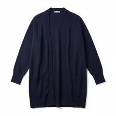 セオリーリュクス Theory luxe カーディガン ロング 40サイズ ネイビー 970285のサムネイル
