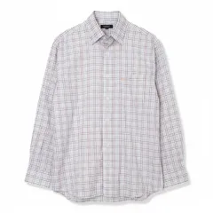 バーバリー BURBERRY シャツ 長袖 チェック Mサイズ ピンク系 986696
