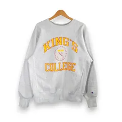 CHAMPION VINTAGE 90s REVERSE WAVE CREWNECK KINGS COLLEGE サイズXL チャンピオン ヴィンテージ リバースウィーブ クルーネック スウェット トップス 大名店