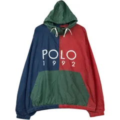古着 ラルフローレン Ralph Lauren POLO RALPH LAUREN クレイジーパターン アノラックパーカー メンズXL相当/eaa618099
