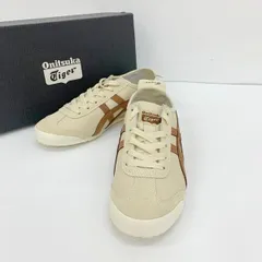 Onitsuka Tiger オニツカタイガー ローカット スニーカー Mexico 66 Vintage 1183B391 レディース 24.5cm Cream Burgundy 靴 DF18173■