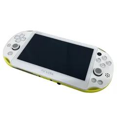 SONY PCH-2000ZA13 PlayStation Vita Wi-Fiモデル ライムグリーン/ホワイト  家庭用 ゲーム機 中古 良好 K10969576