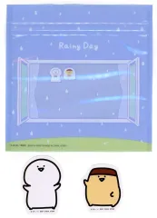 【中古】グッズセット お文具さん＆プリンさん(ジッパーバッグ＆ステッカー2枚セット) お天気いろいろ ステーショナリーコレクション 「一番くじ お文具といっしょ ～明日もきっといい天気～」 G賞