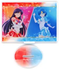 【中古】アクリルスタンド・アクリルパネル セーラーマーズ＆セーラーマーキュリー 「劇場版 美少女戦士セーラームーンCosmos 場面写アクリルスタンド 第1弾」 セーラームーンストア限定