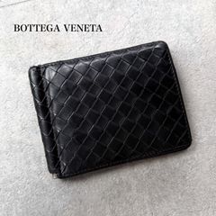 2605-102｜ボッテガヴェネタ イントレチャート マネークリップ レザー