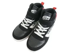 k05250923087　VANS ヴァンズ　20　ブラック系×白×赤　　シューズ　スニーカー　通年