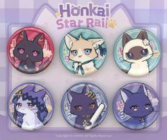 崩壊スターレイル チビネコ ミニ缶バッジ 丹恒ストラップ特典 タオバオ