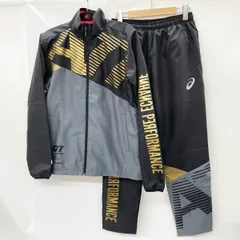〇〇asics アシックス スポーツウエア トレーニングウェア 上下セット メンズ sizeS 2031B647